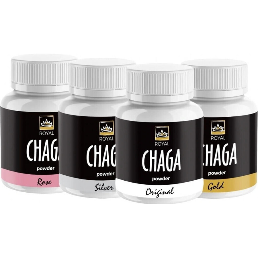 Royal Chaga Siberisch Chaga Poeder Extract 1×90g, voedingssupplement