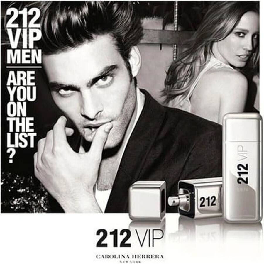 Carolina Herrera 212 Vip Men Edt 50ml 1×50 ml, Eau de toilette