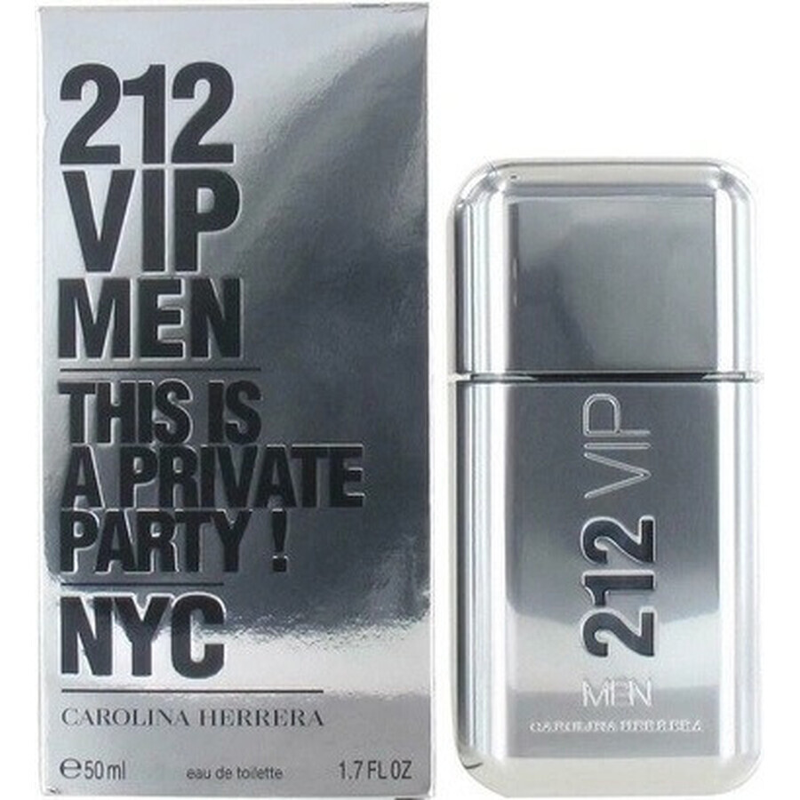 Carolina Herrera 212 Vip Men Edt 50ml 1×50 ml, Eau de toilette