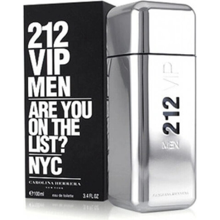 Carolina Herrera 212 Vip Men Edt 50ml 1×50 ml, Eau de toilette