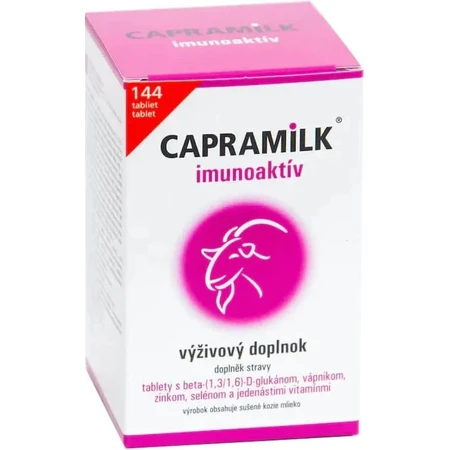 CAPRAMILK® inmunoactivo 1×144 uds, complemento alimenticio