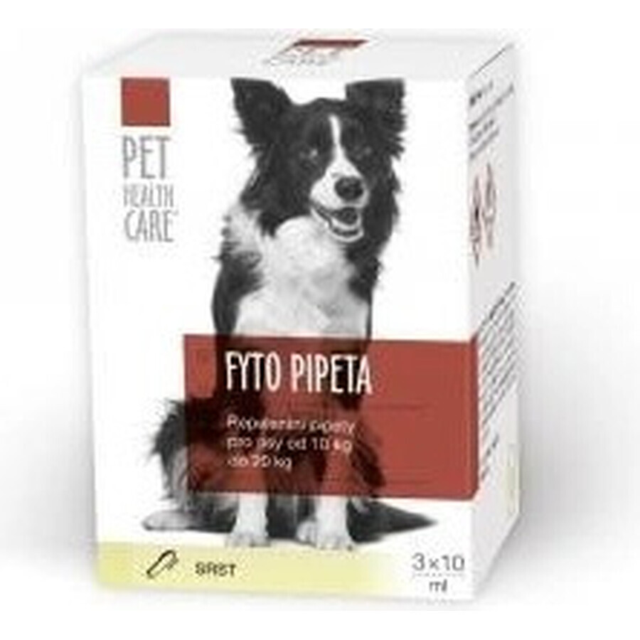 PET HEALTH CARE FYTO PIPETA 3×10 ml, repelent