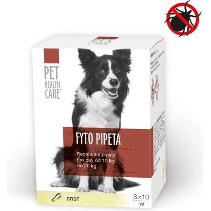 PET HEALTH CARE FYTO PIPETA 3×10 ml, repelent