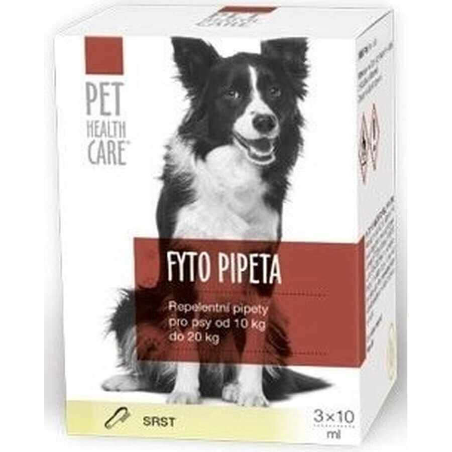 PET HEALTH CARE FYTO PIPETA 3×10 ml, repelent