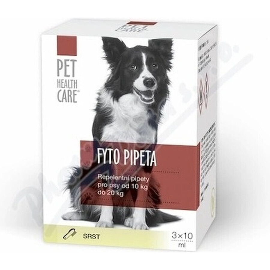 PET HEALTH CARE FYTO PIPETA 3×10 ml, repelent