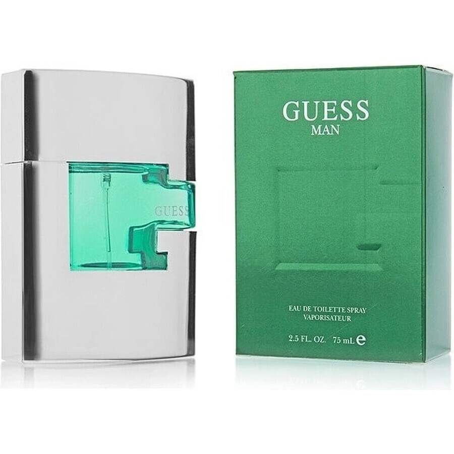 Guessguess Men Edt 75ml 1×75 ml, Eau de Toilette