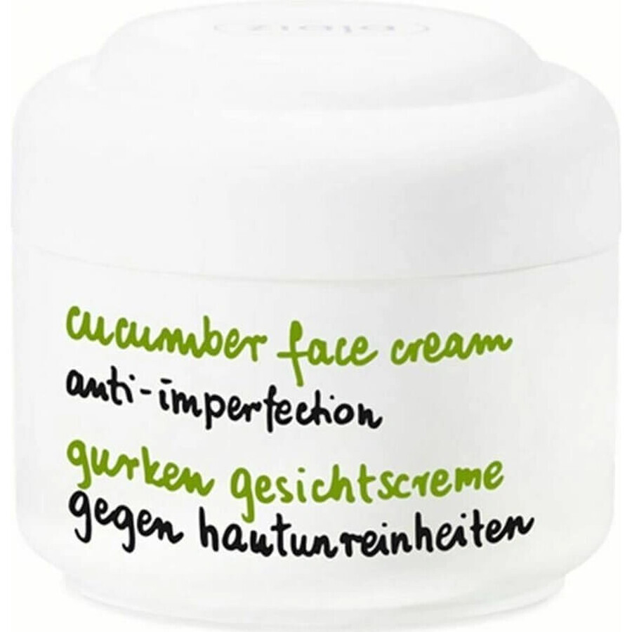 Ziaja - gezichtsverzorging met komkommerpulpextract voor vette gecombineerde huid 1×50 ml, gezichtscrème