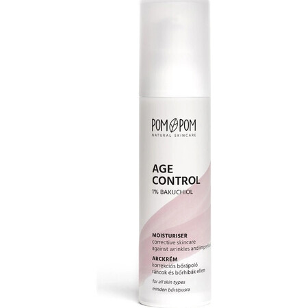 POMPOM Age Control 1% Bakuchiol Gesichtscreme 1×50 ml, Gesichtscreme