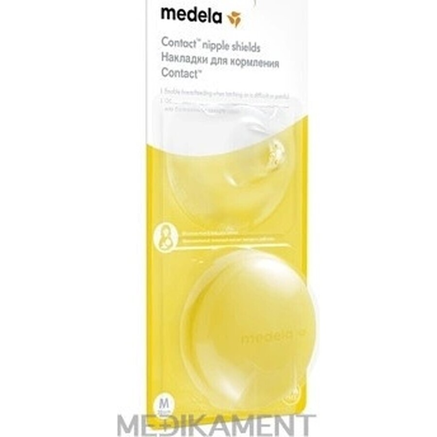 Medela Contact capace de alăptare - M (20 mm) 1×1 buc, capace de alăptare