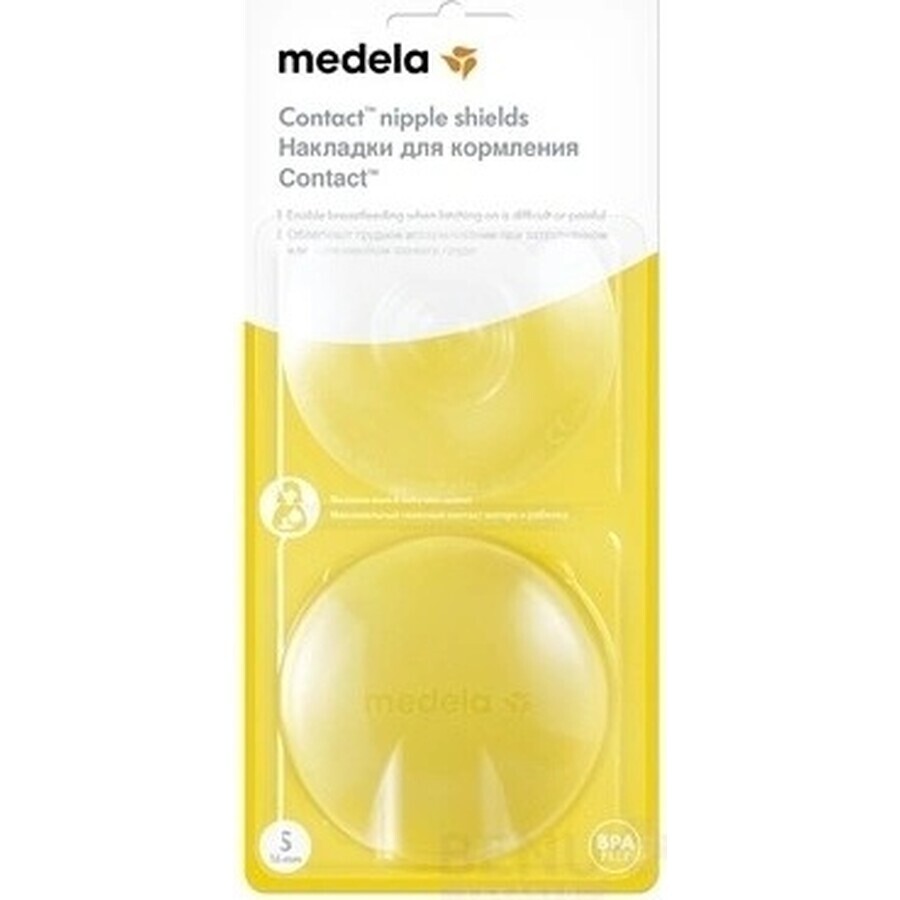 Medela Contact capace de alăptare - M (20 mm) 1×1 buc, capace de alăptare