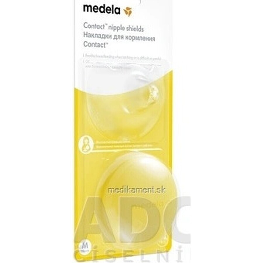 Medela Contact capace de alăptare - M (20 mm) 1×1 buc, capace de alăptare