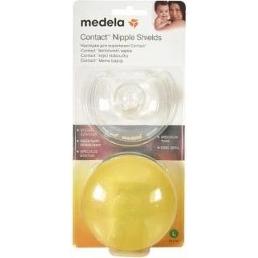 Medela Contact capace de alăptare - M (20 mm) 1×1 buc, capace de alăptare