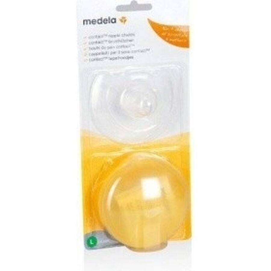 Medela Contact capace de alăptare - M (20 mm) 1×1 buc, capace de alăptare