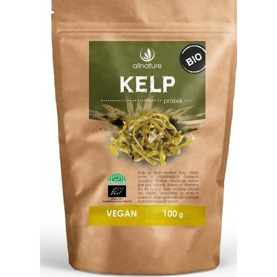 Allnature Kelp organisch poeder 100g 1×100g