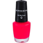 Dermacol Vernis à ongles Neon Coral No.30 1×5 ml, vernis à ongles