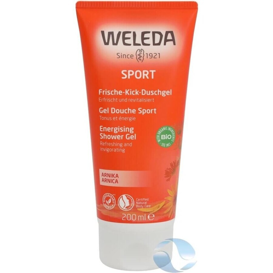 WELEDA Gel doccia all'arnica 1×200 ml, gel doccia