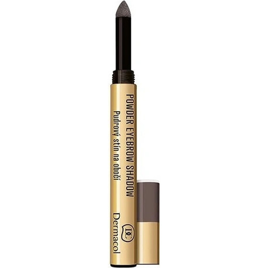 Dermacol Poudre pour sourcils Poudre ombre No.3 1×1 g, résistant à l'eau