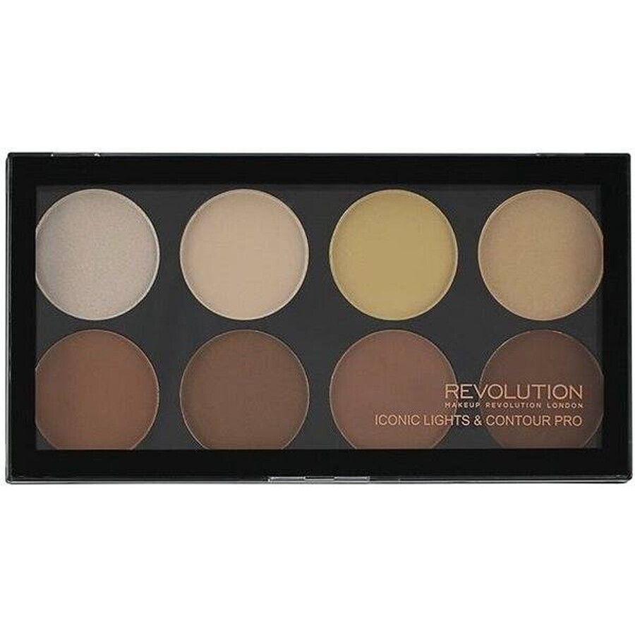 Revolution, Iconic Lights & Contour Pro, 1×13 g contourpalet