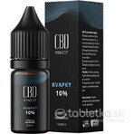 CBD Vincit picături 10% 1×10 ml, numai cu ingrediente naturale