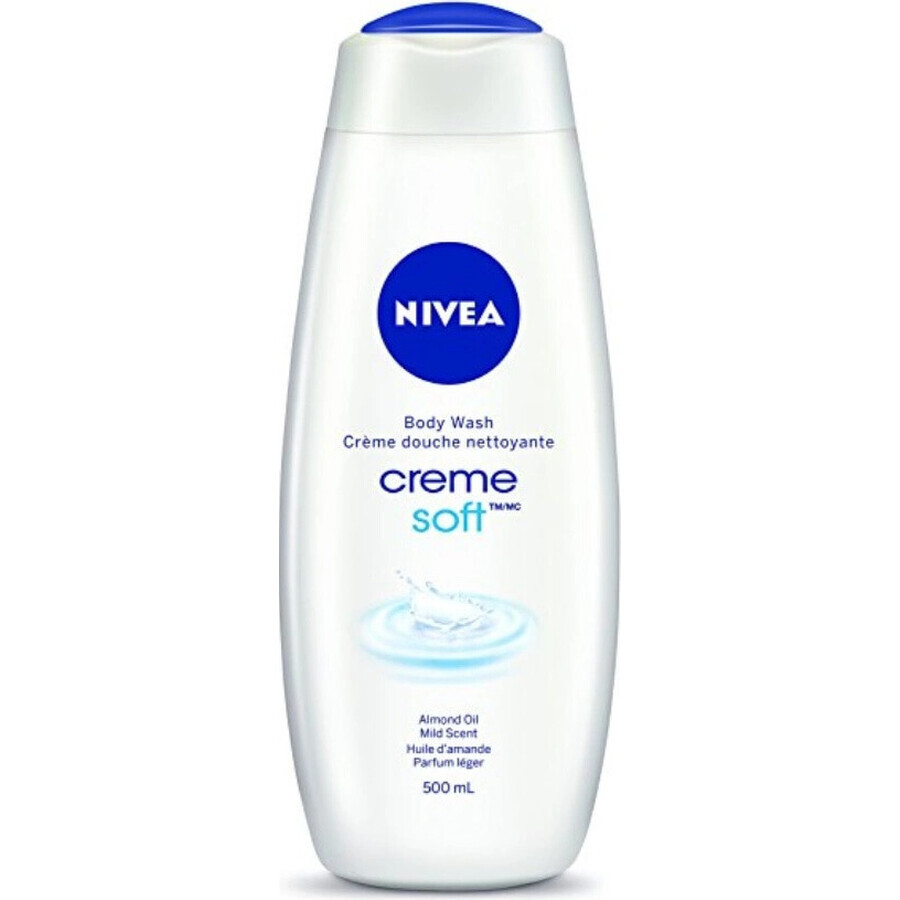 Gel de duș NIVEA Creme Soft 500ml 1×500 ml, gel de duș