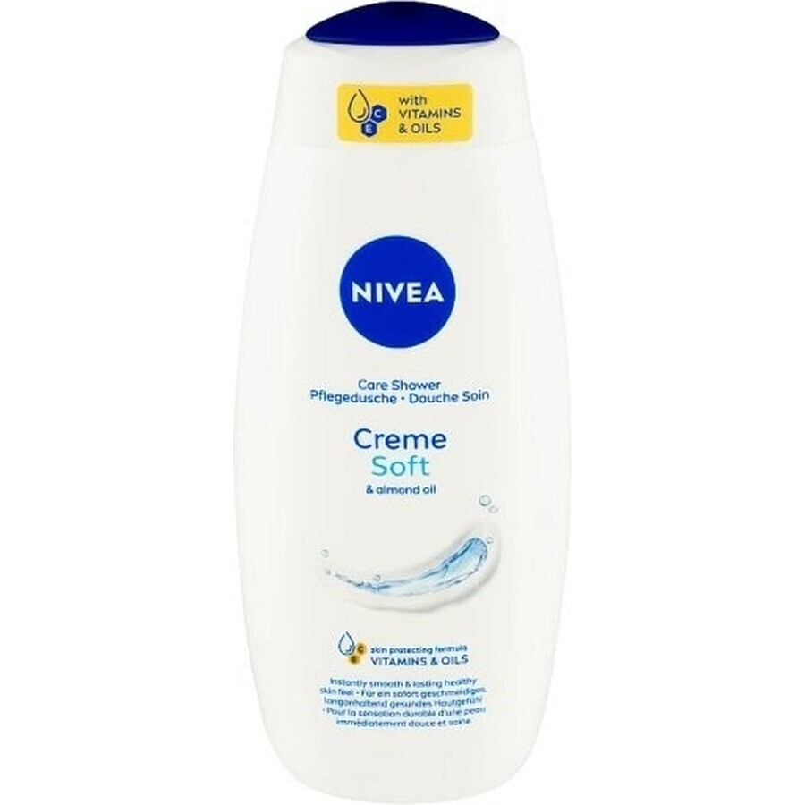 Gel de duș NIVEA Creme Soft 500ml 1×500 ml, gel de duș