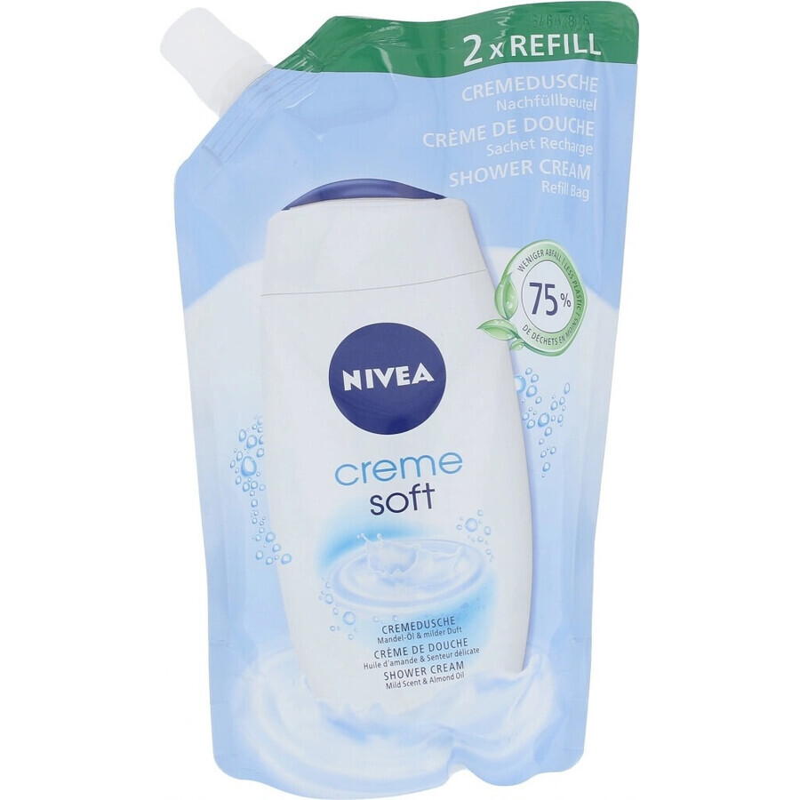 Gel de duș NIVEA Creme Soft 500ml 1×500 ml, gel de duș