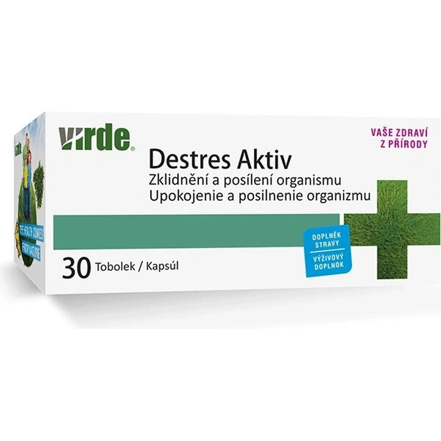 VIRDE DESTRES AKTIV 1×30 cps, voedingssupplement