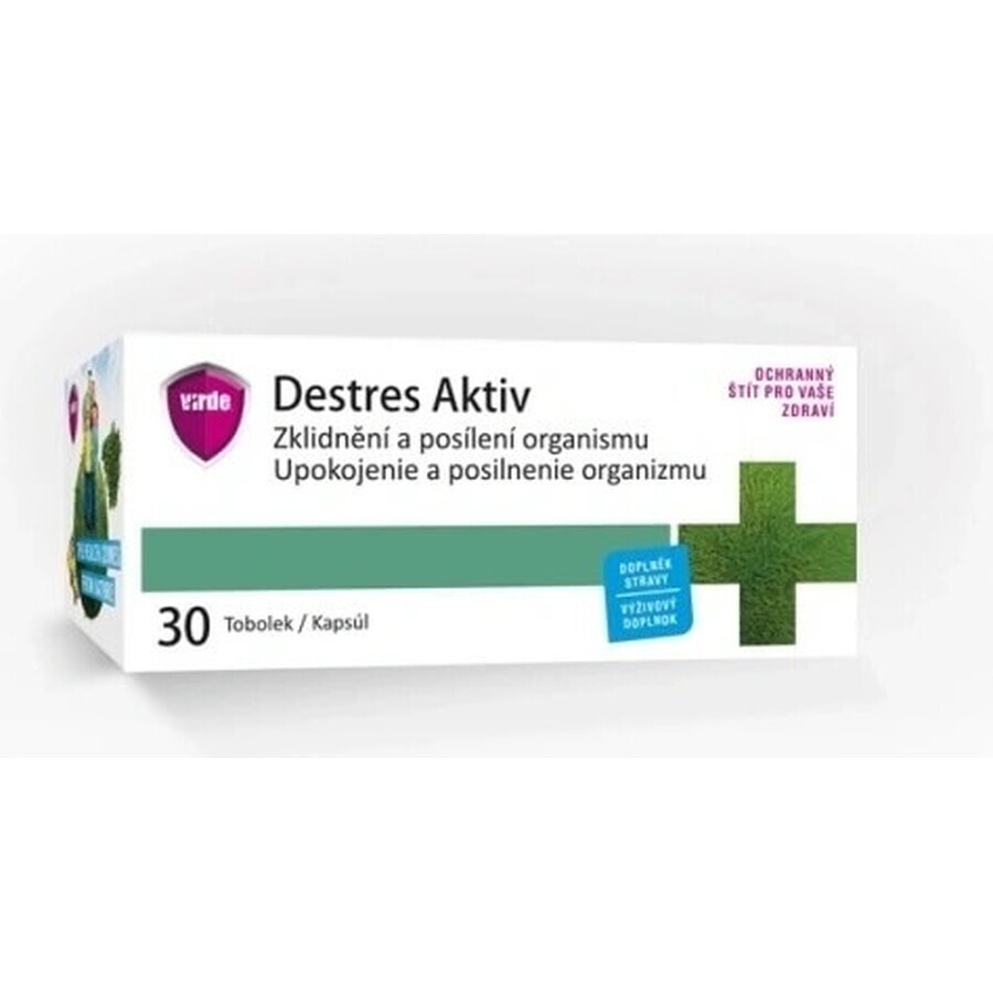 VIRDE DESTRES AKTIV 1×30 cps, voedingssupplement