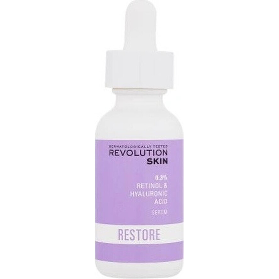 Revolution Skincare 0,3% Retinol met Vitaminen en Hyaluronzuur Serum 1×1 st