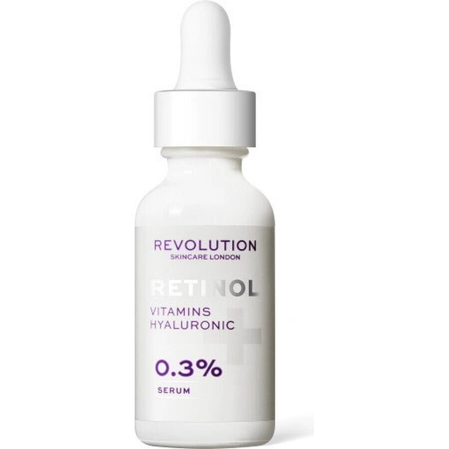 Revolution Skincare 0,3% Retinol met Vitaminen en Hyaluronzuur Serum 1×1 st