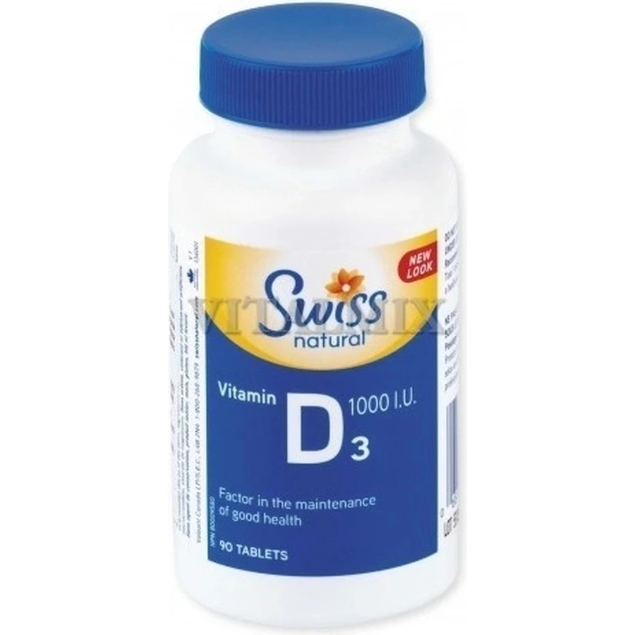 NATUREVIA VITAMINE D3 EFFECT 1000 IE 1×90 st, voedingssupplement