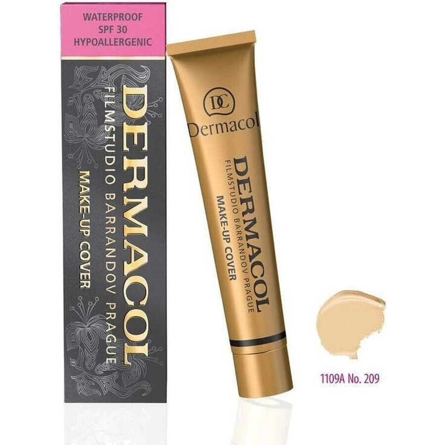 Dermacol Dermacol Dermacol Make-up Cover 209 1×30 ml, maquillage de couverture extrême