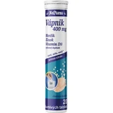 MedPharma CALCIUM 400 mg + Magnesio + Zinc + Vit.D3 1×20 tbl, complemento alimenticio
