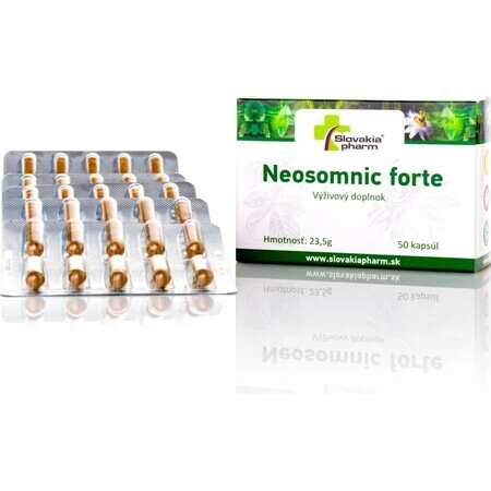 Slovaciapharm Neosomnic forte cps 1x50 st