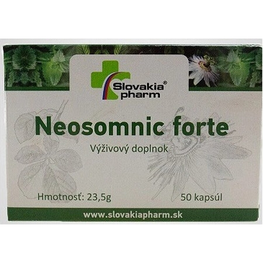 Slovaciapharm Neosomnic forte cps 1x50 st