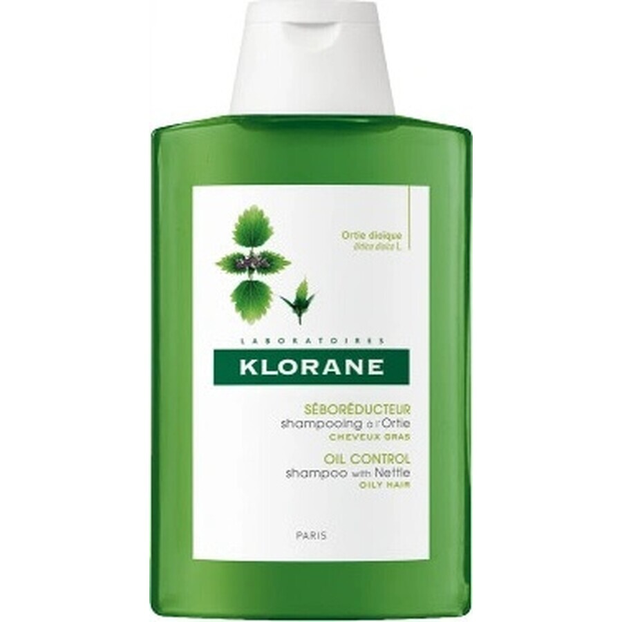 KLORANE SHAMPOOING à la pivoine biologique 1×200ml, shampooing pour cuir chevelu sensible et irrité