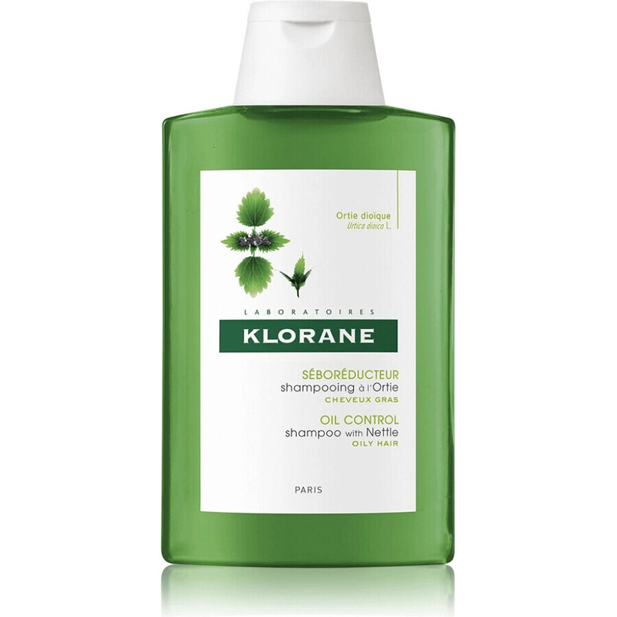 KLORANE SHAMPOOING à la pivoine biologique 1×200ml, shampooing pour cuir chevelu sensible et irrité