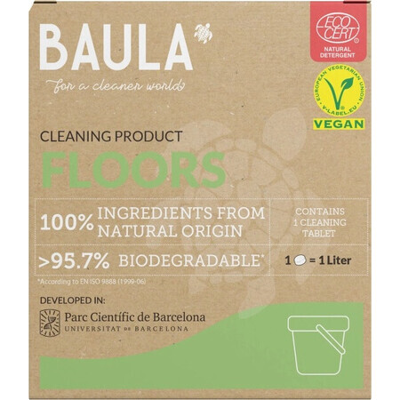 Limpiador de suelos ecológico Baula en pastillas 1×1 pastilla / 5 g