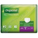 DEPEND Slips SUPER PLUS L 1×15 stuks, ademende luiers