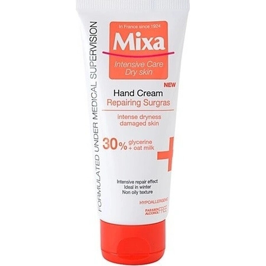 Mixa Hand Cream 1×100 ml, hand cream for cracked hands