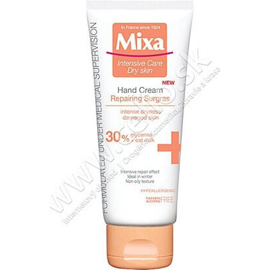 Mixa Hand Cream 1×100 ml, hand cream for cracked hands