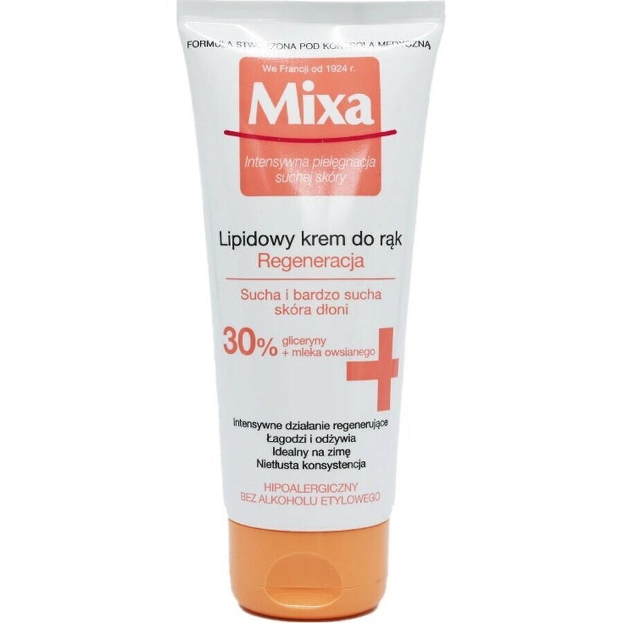 Mixa Hand Cream 1×100 ml, hand cream for cracked hands