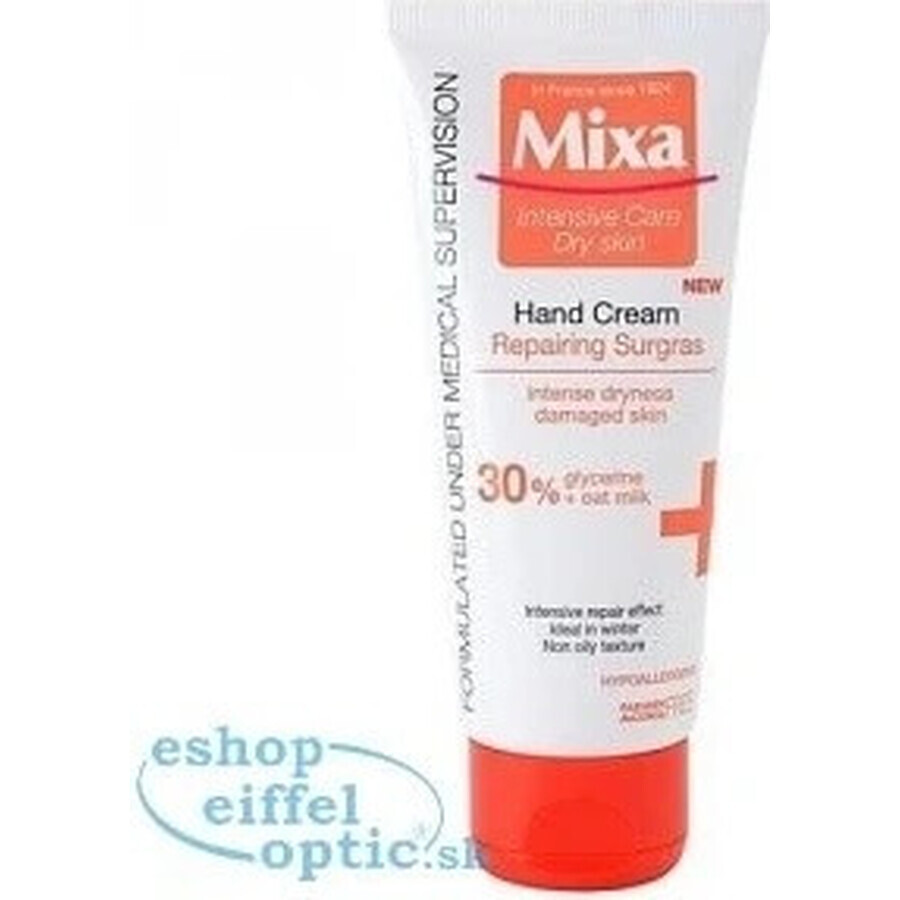 Mixa Hand Cream 1×100 ml, hand cream for cracked hands