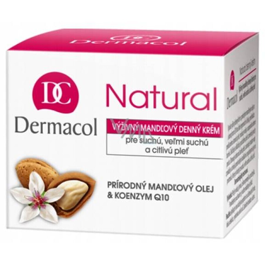 DERMACOL NATURAL DERMACOL NATURAL Crème de jour à l'amande 1×50 ml, crème de jour