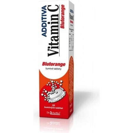 ADDITATIEF VITAMINE C Blutoranje 1×20 tbl, voedingssupplement