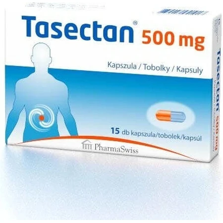 Tasectan 500 mg 1×15 cps, 500 mg complementos alimenticios