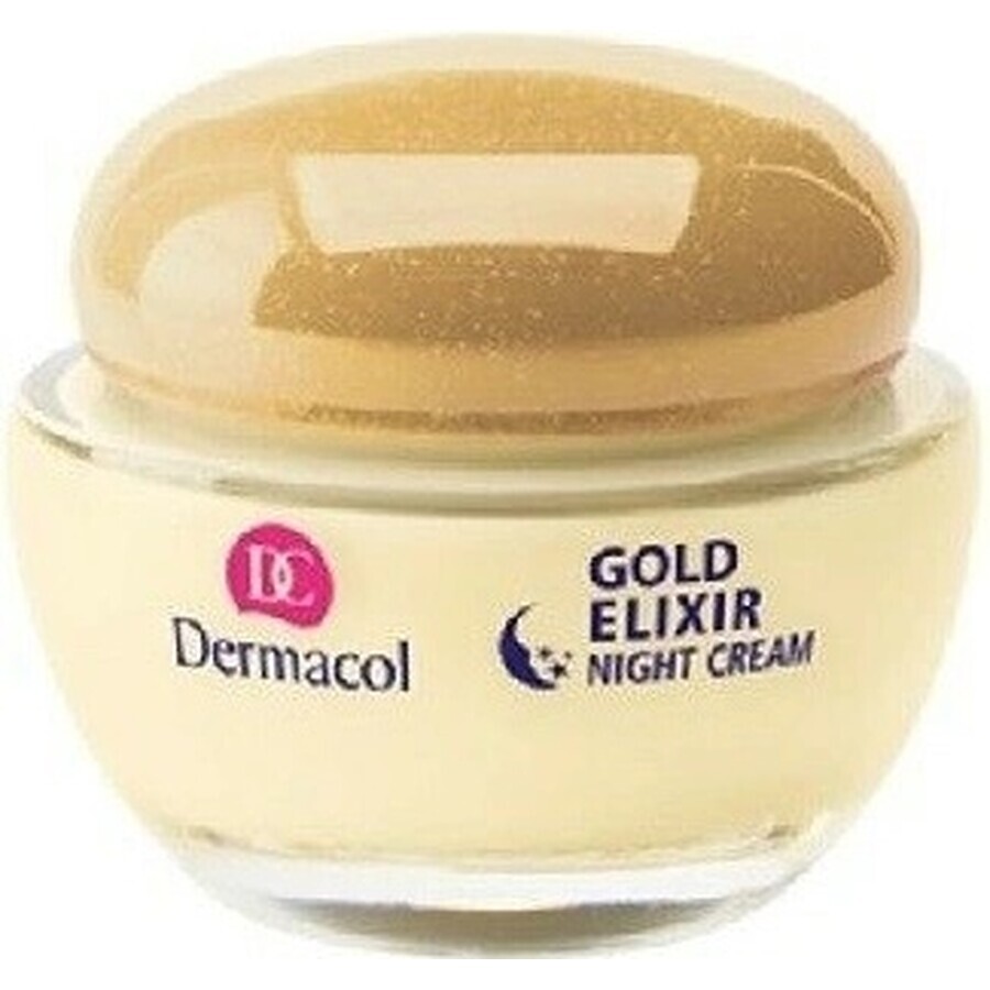 DERMACOL GOLD ELIXIR Night Cream 1×50 ml, crème de nuit