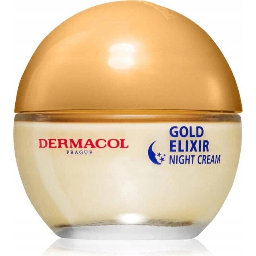 DERMACOL GOLD ELIXIR Night Cream 1×50 ml, crème de nuit