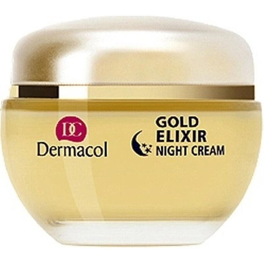 DERMACOL GOLD ELIXIR Night Cream 1×50 ml, crème de nuit