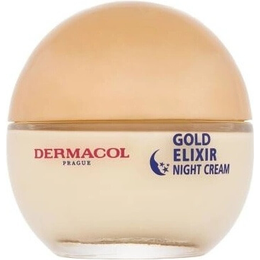 DERMACOL GOLD ELIXIR Night Cream 1×50 ml, crème de nuit